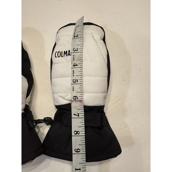 Medium Collar Ski Mittens White Member-therm Plus - Picture 9 of 9